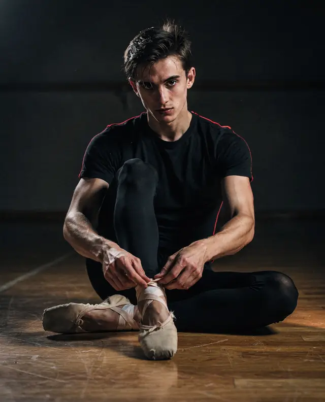 Same template: ballet dancer